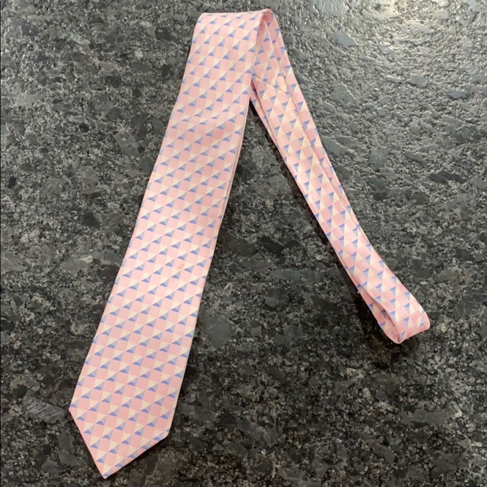Men’s Pink and Blue Tie!